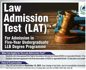 LAT (LAW Admission Test) Details